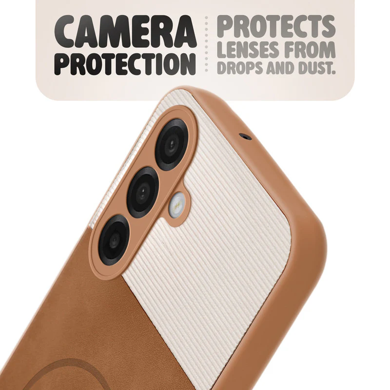 Hybrid PU Leather Matte Cover for Samsung A17 5G - Image 17