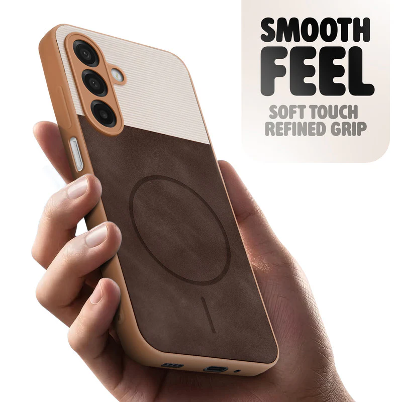 Hybrid PU Leather Matte Cover for Samsung A17 5G - Image 20