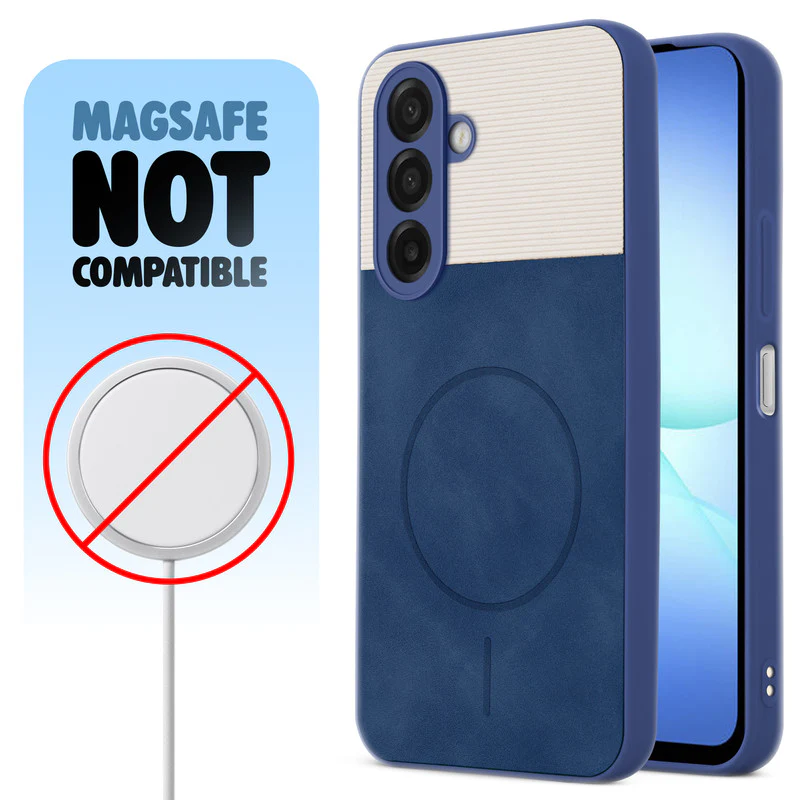 Hybrid PU Leather Matte Cover for Samsung A17 5G - Image 9
