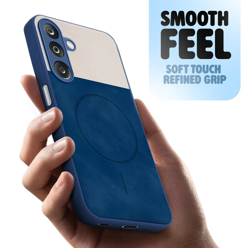 Hybrid PU Leather Matte Cover for Samsung F36 5G - Image 8