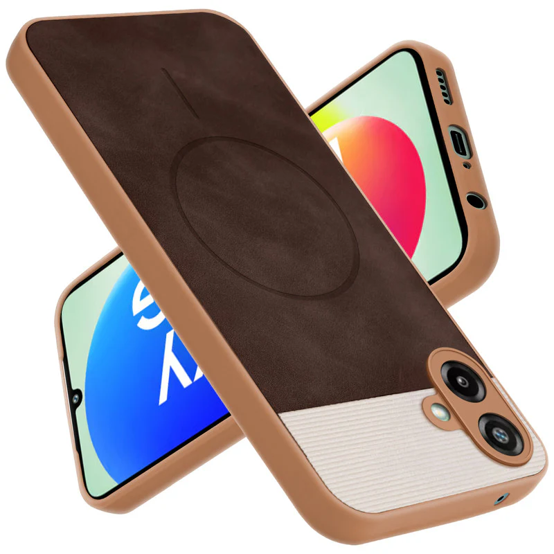 Hybrid PU Leather Matte Cover for Samsung F70e 5G - Image 24