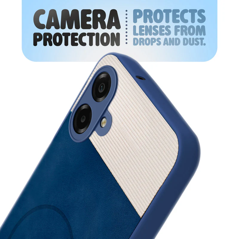 Hybrid PU Leather Matte Cover for Samsung M07 - Image 11