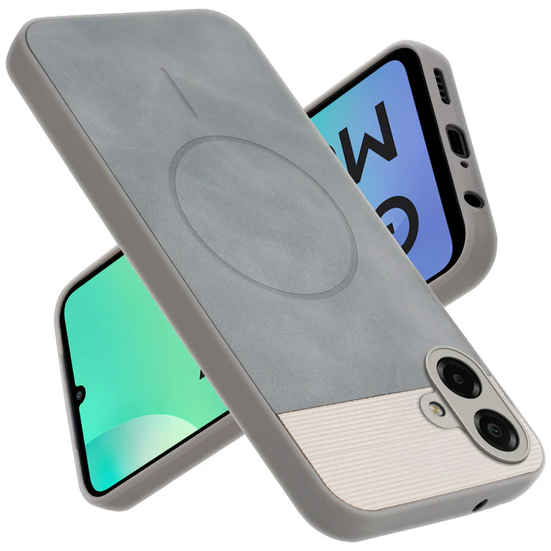 Hybrid PU Leather Matte Cover for Samsung M07 - Image 30