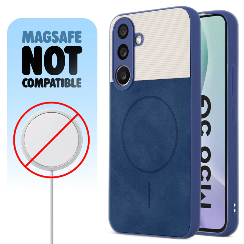Hybrid PU Leather Matte Cover for Samsung M56 5G - Image 10