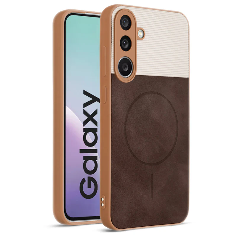 Hybrid PU Leather Matte Cover for Samsung M56 5G - Image 28