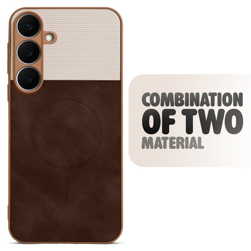 Hybrid PU Leather Matte Cover for Samsung S25 FE 5G - Image 22
