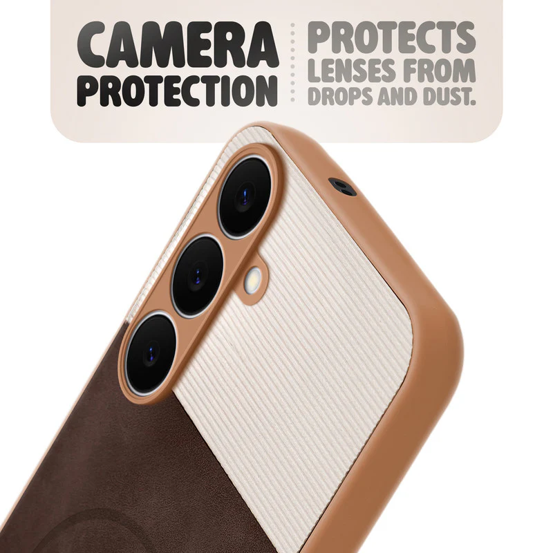 Hybrid PU Leather Matte Cover for Samsung S25 FE 5G - Image 23