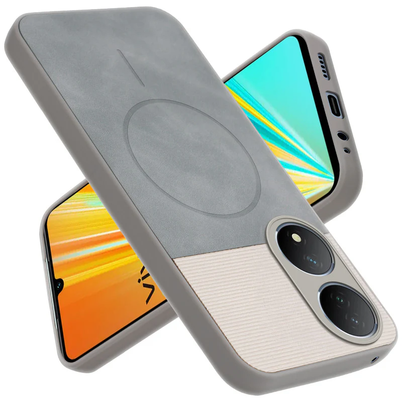 Hybrid PU Leather Matte Cover for Vivo T2 5G - Image 34