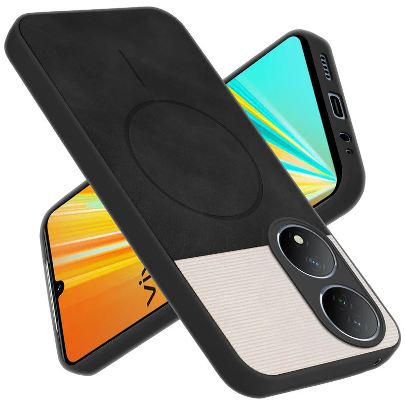 Hybrid PU Leather Matte Cover for Vivo T2 5G - Image 6