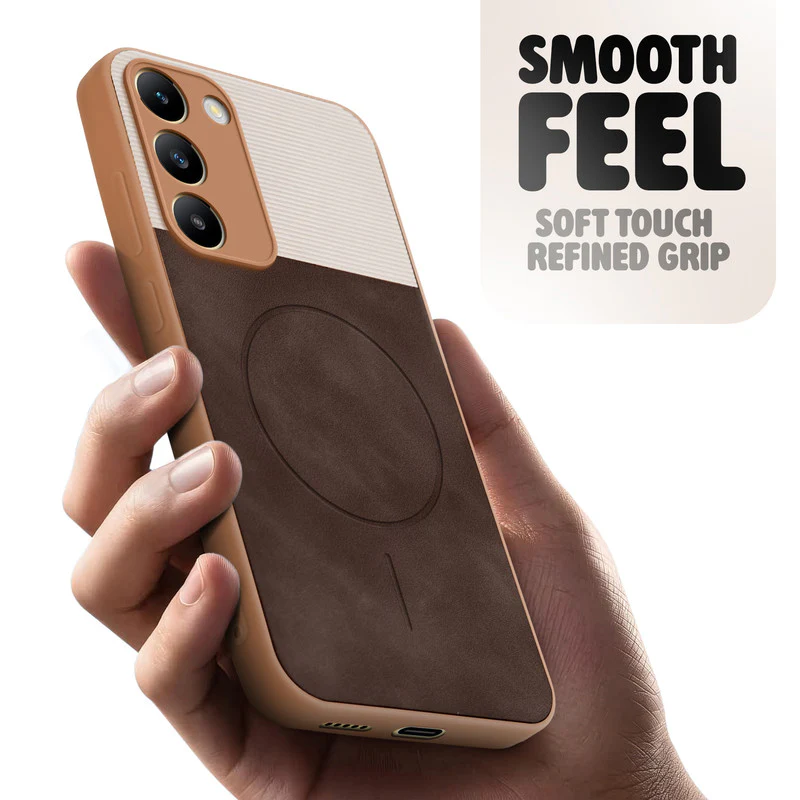 Hybrid PU Leather Matte Cover for Vivo T3 5G - Image 20
