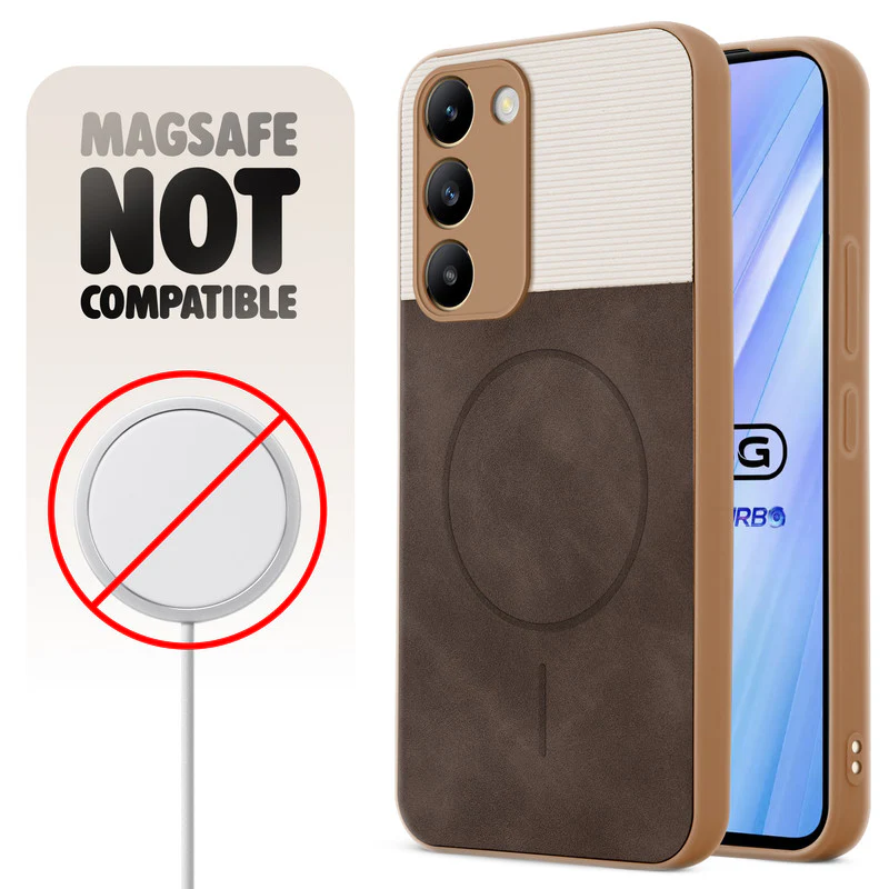 Hybrid PU Leather Matte Cover for Vivo T3 5G - Image 21