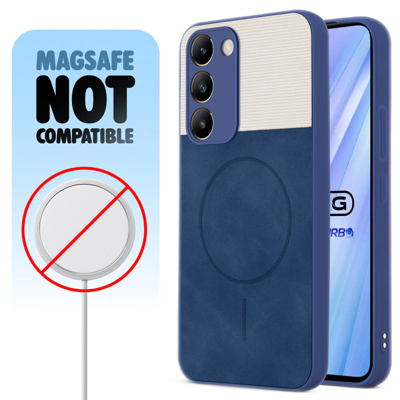 Hybrid PU Leather Matte Cover for Vivo T3 5G - Image 9