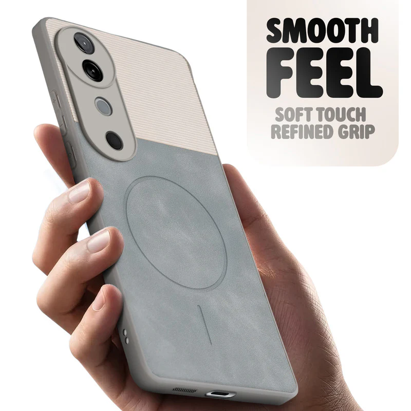 Hybrid PU Leather Matte Cover for Vivo T3 Ultra 5G - Image 26