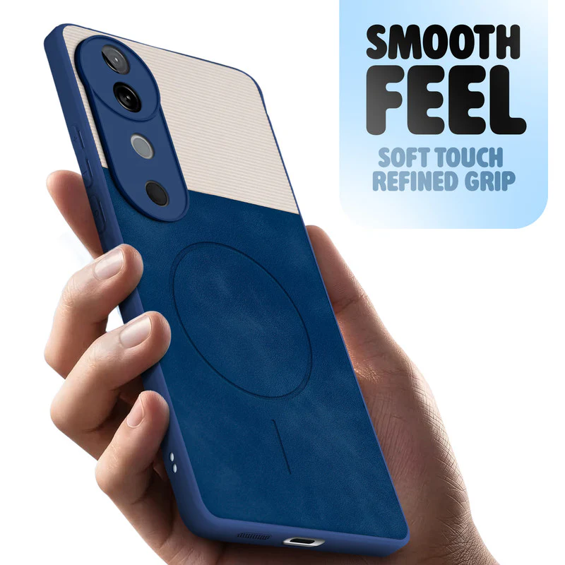 Hybrid PU Leather Matte Cover for Vivo T3 Ultra 5G - Image 8