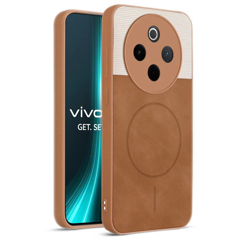 Hybrid PU Leather Matte Cover for Vivo T4 5G - Image 21