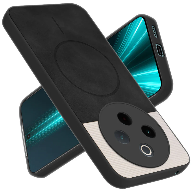 Hybrid PU Leather Matte Cover for Vivo T4 5G - Image 6