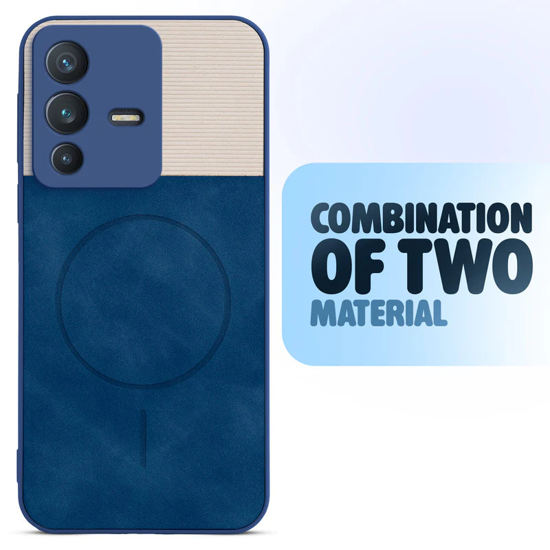 Hybrid PU Leather Matte Cover for Vivo V23 5G - Image 10