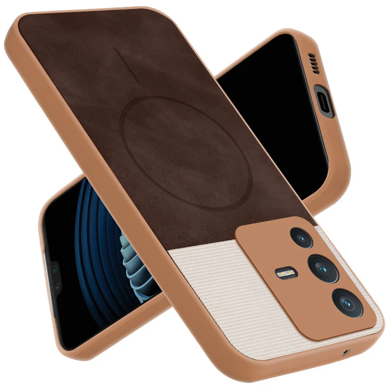 Hybrid PU Leather Matte Cover for Vivo V23 5G - Image 24
