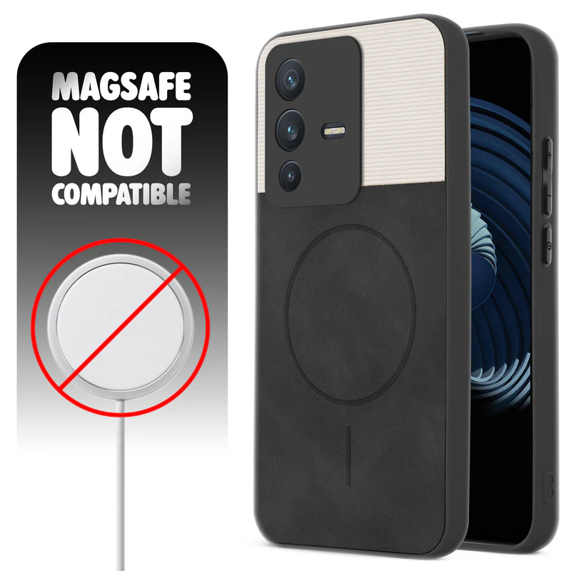 Hybrid PU Leather Matte Cover for Vivo V23 5G - Image 3