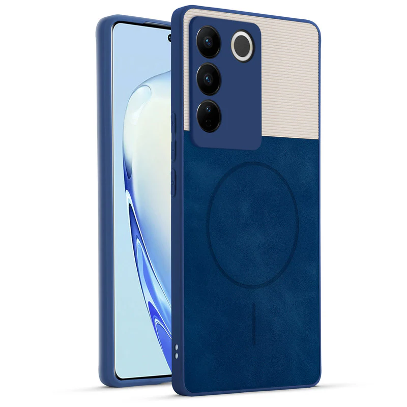Hybrid PU Leather Matte Cover for Vivo V27 Pro 5G - Image 13