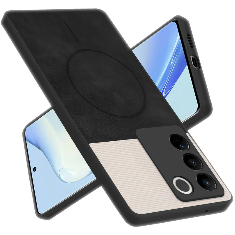 Hybrid PU Leather Matte Cover for Vivo V27 Pro 5G - Image 6
