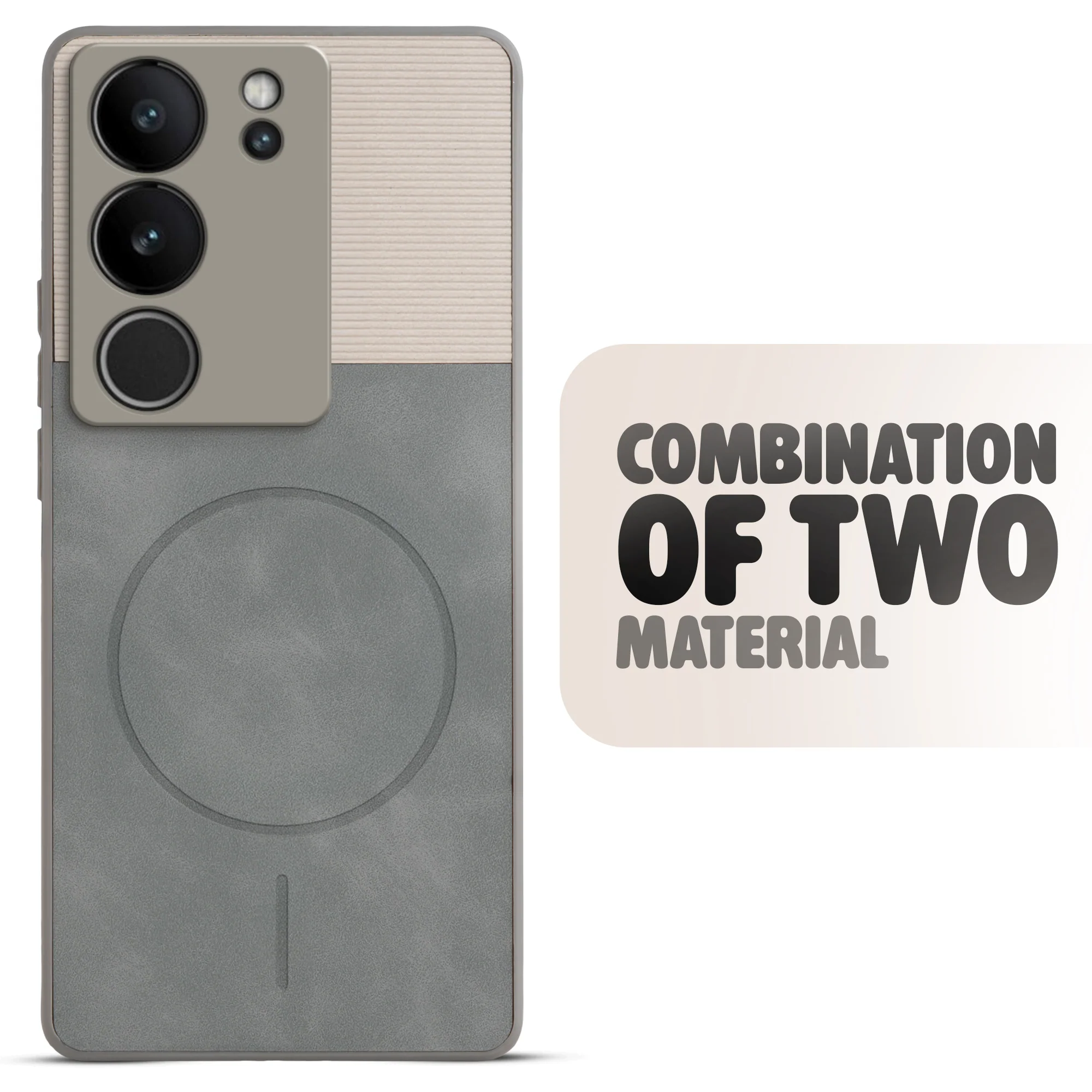 Hybrid PU Leather Matte Cover for Vivo V29 5G - Image 28