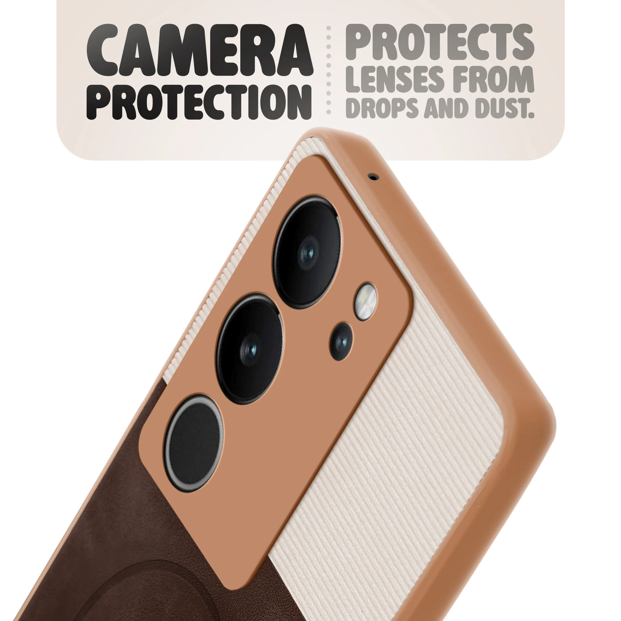 Hybrid PU Leather Matte Cover for Vivo V29 Pro 5G - Image 23