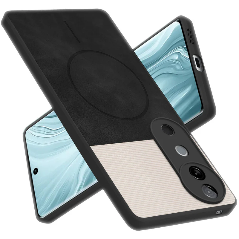 Hybrid PU Leather Matte Cover for Vivo V40 5G - Image 6