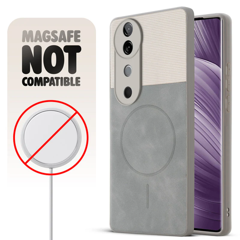 Hybrid PU Leather Matte Cover for Vivo V40 Pro 5G - Image 27