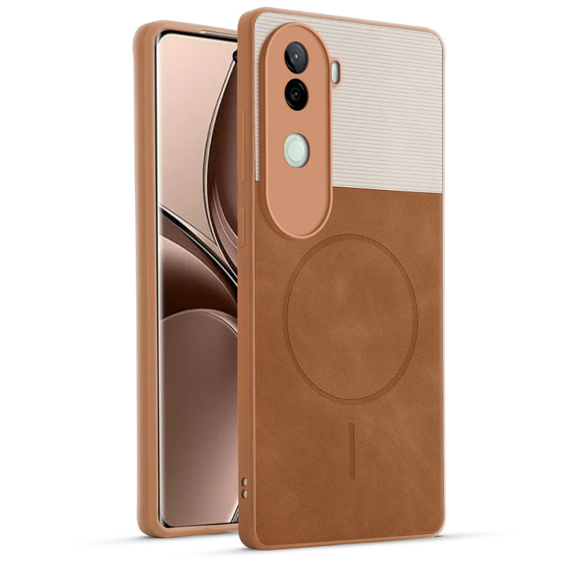 Hybrid PU Leather Matte Cover for Vivo V40e 5G - Image 19