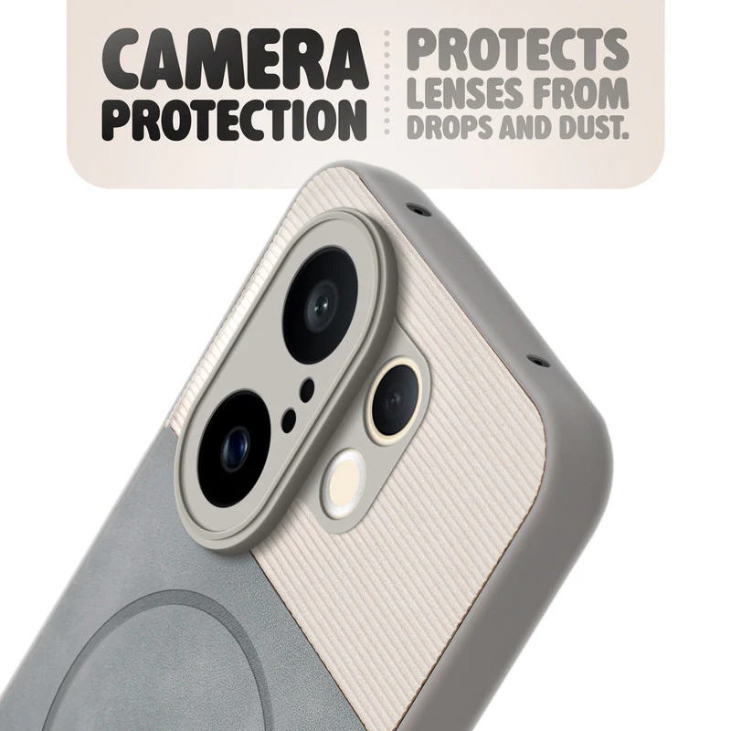 Hybrid PU Leather Matte Cover for Vivo X200 FE 5G - Image 29