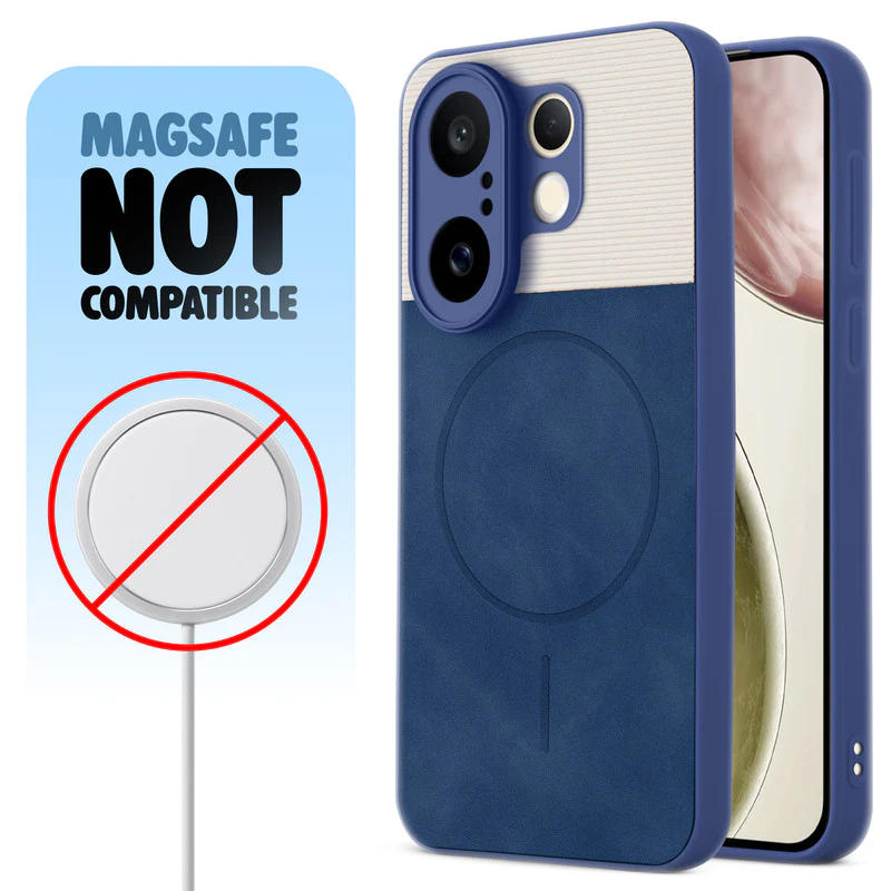 Hybrid PU Leather Matte Cover for Vivo X200 FE 5G - Image 9