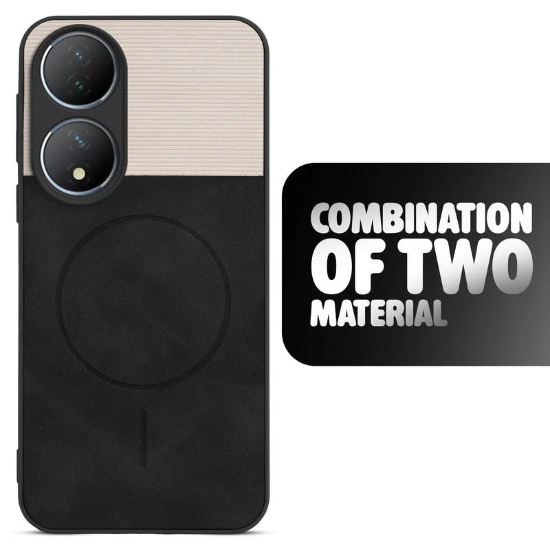 Hybrid PU Leather Matte Cover for Vivo Y100 - Image 4