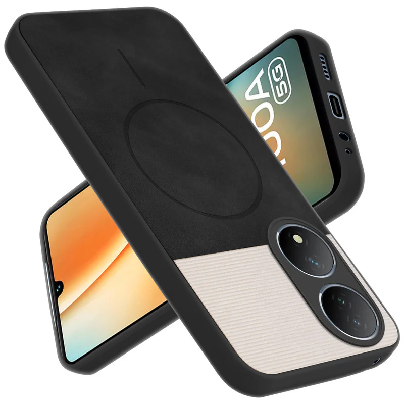 Hybrid PU Leather Matte Cover for Vivo Y100A 5G - Image 6
