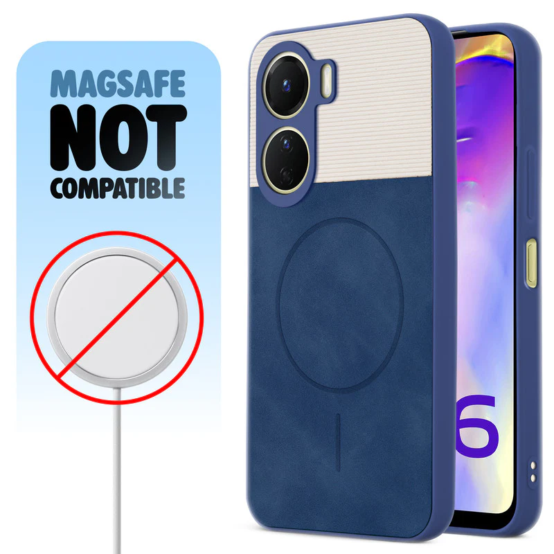 Hybrid PU Leather Matte Cover for Vivo Y16 - Image 10