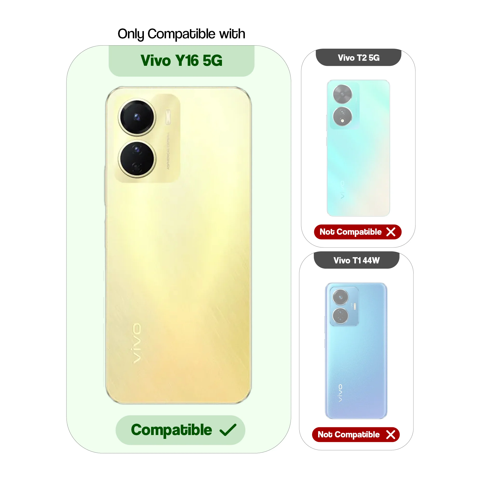 Hybrid PU Leather Matte Cover for Vivo Y16 - Image 30