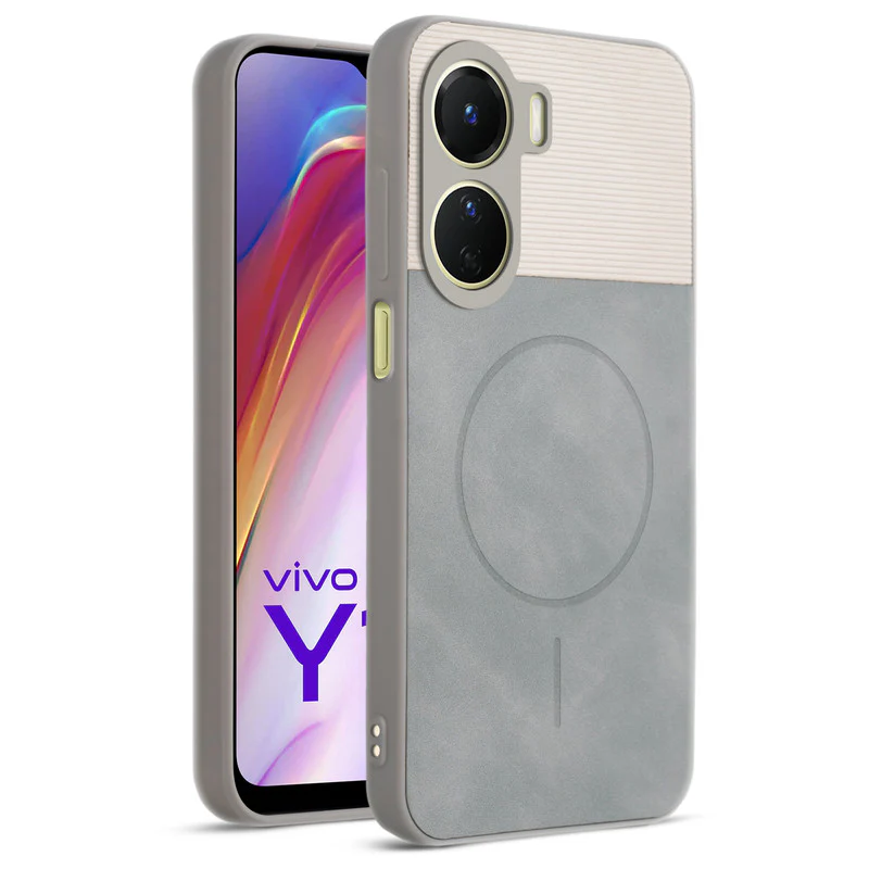 Hybrid PU Leather Matte Cover for Vivo Y16 - Image 35