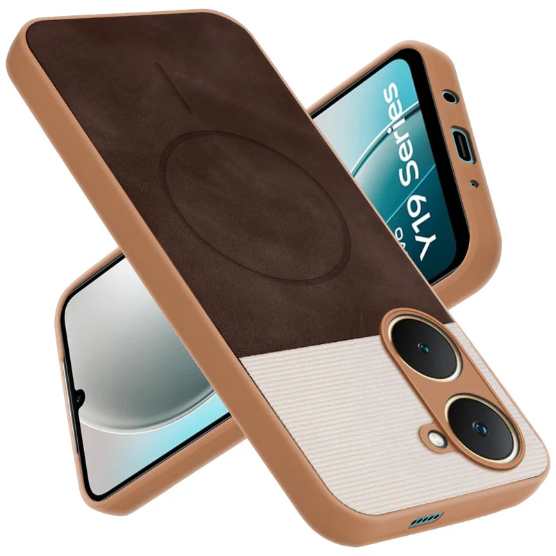Hybrid PU Leather Matte Cover for Vivo Y18 - Image 23