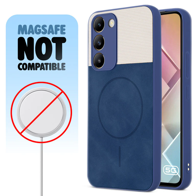Hybrid PU Leather Matte Cover for Vivo Y200e 5G - Image 10