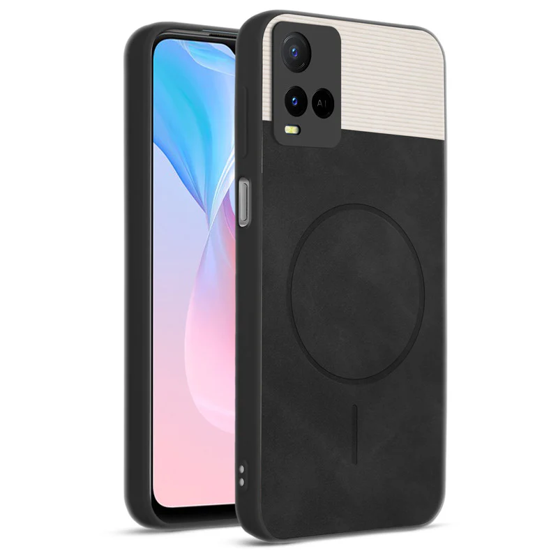 Hybrid PU Leather Matte Cover for Vivo Y21 - Image 7