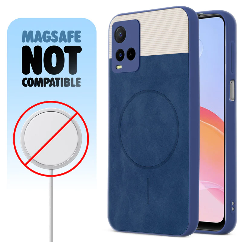 Hybrid PU Leather Matte Cover for Vivo Y21 - Image 9