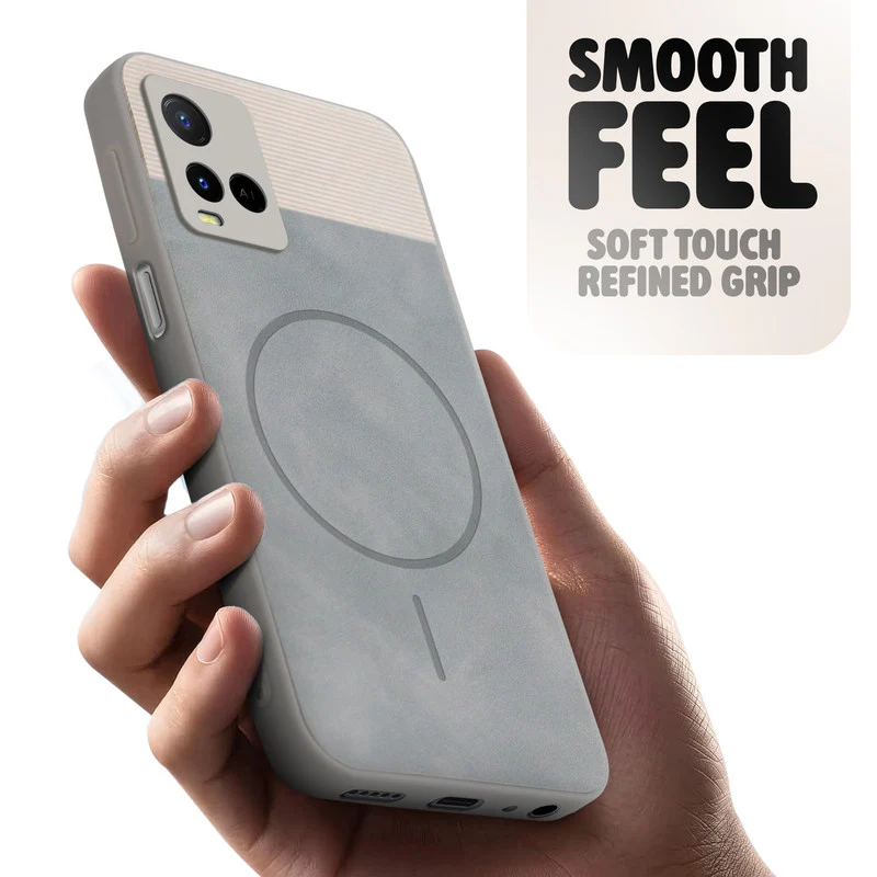 Hybrid PU Leather Matte Cover for Vivo Y21A - Image 26