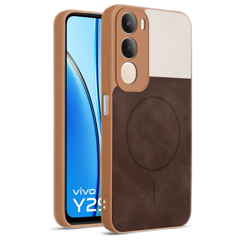 Hybrid PU Leather Matte Cover for Vivo Y29 5G - Image 25