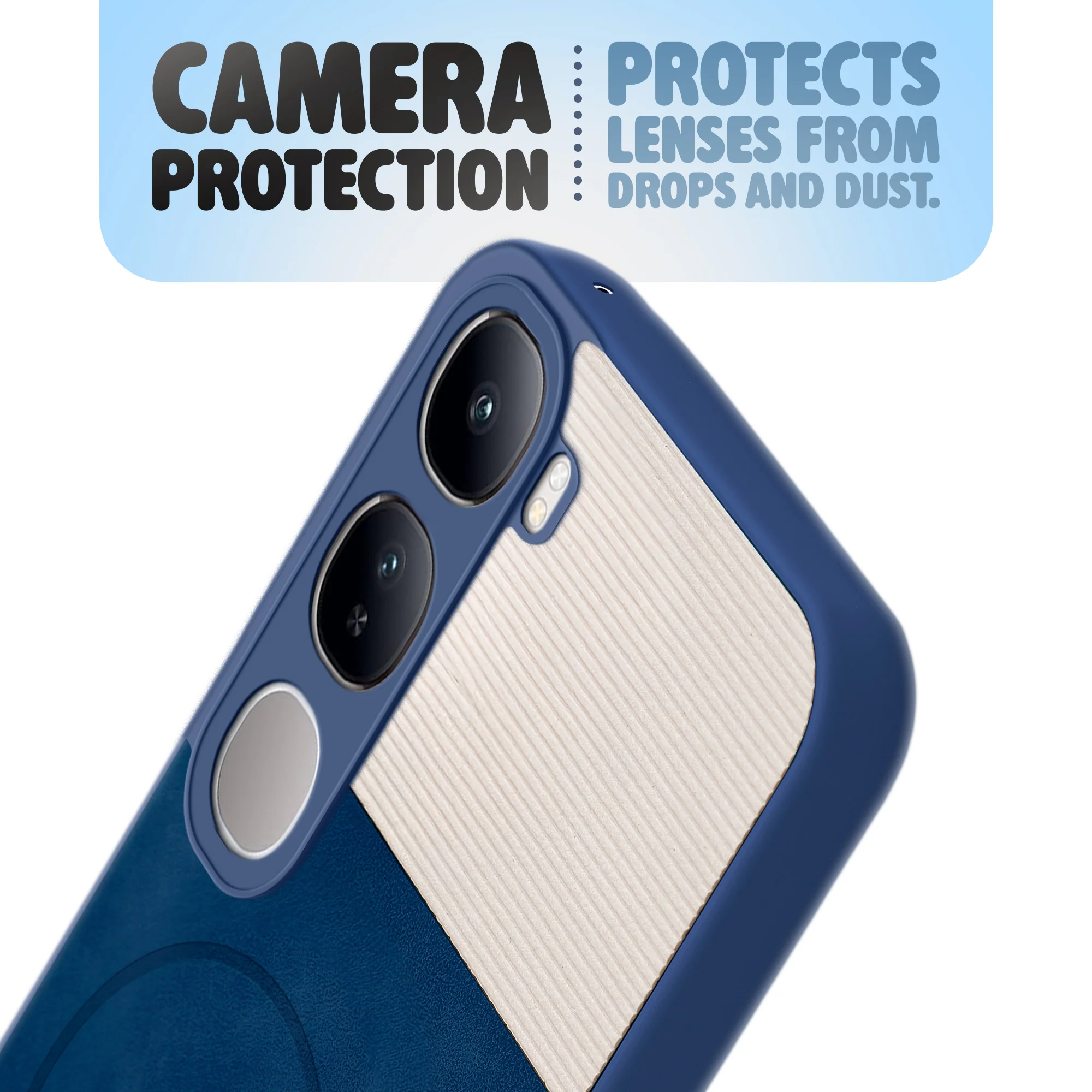 Hybrid PU Leather Matte Cover for Vivo Y300 5G - Image 11