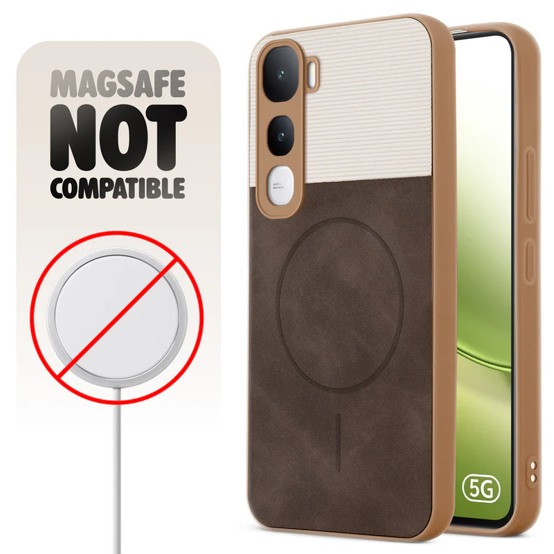 Hybrid PU Leather Matte Cover for Vivo Y400 5G - Image 21
