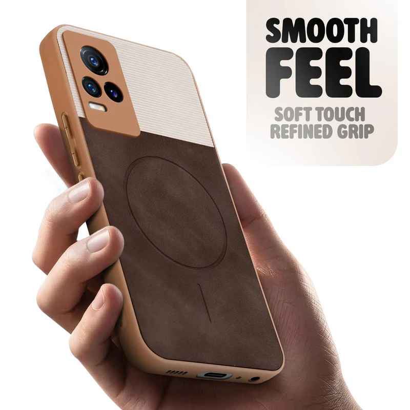 Hybrid PU Leather Matte Cover for Vivo Y73 - Image 20