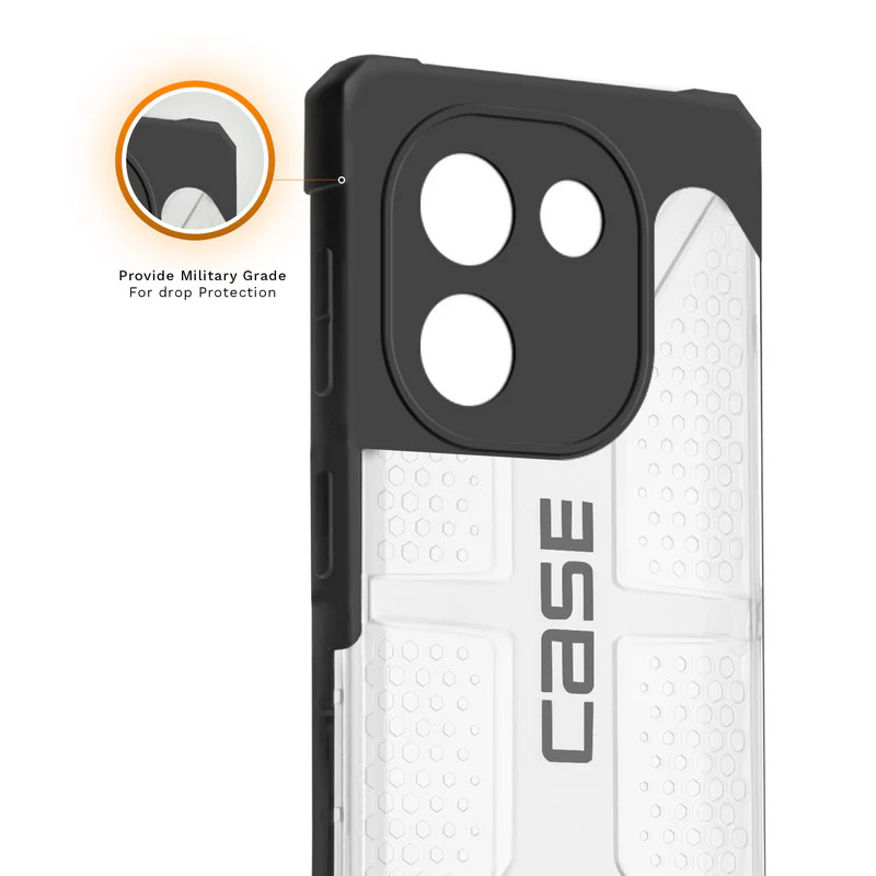 Impact-Resistant Frosty Case with Dual-Layer Protection Back Case For iQOO Z9s Pro 5G - Image 6