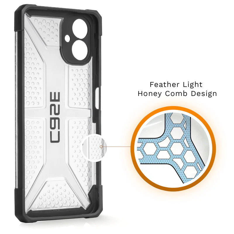 Impact-Resistant Frosty Case with Dual-Layer Protection Back Case For Oppo F27 5G - Image 7