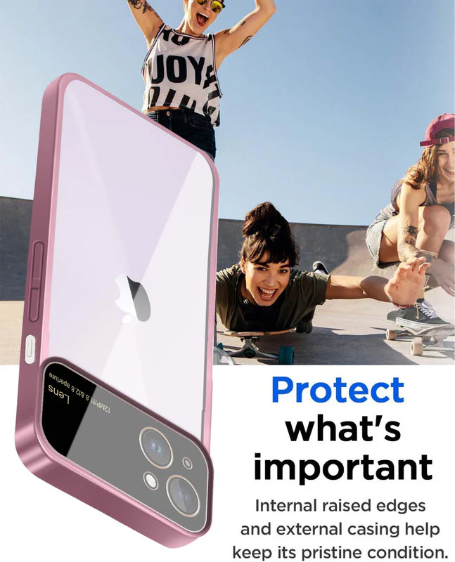 Lens Camera Protection Chrome Case For Apple iPhone 13 - Image 18