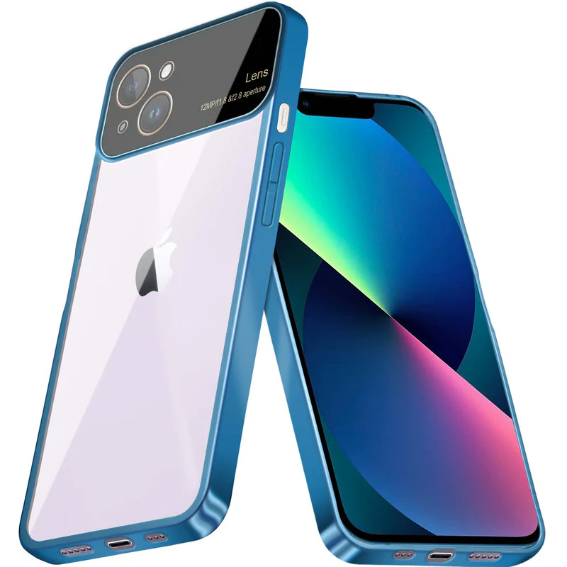 Lens Camera Protection Chrome Case For Apple iPhone 13 - Image 8
